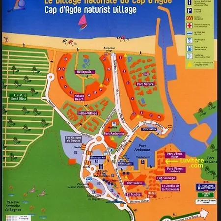 아파트 Village Naturiste Cap D'agde Luvitere *